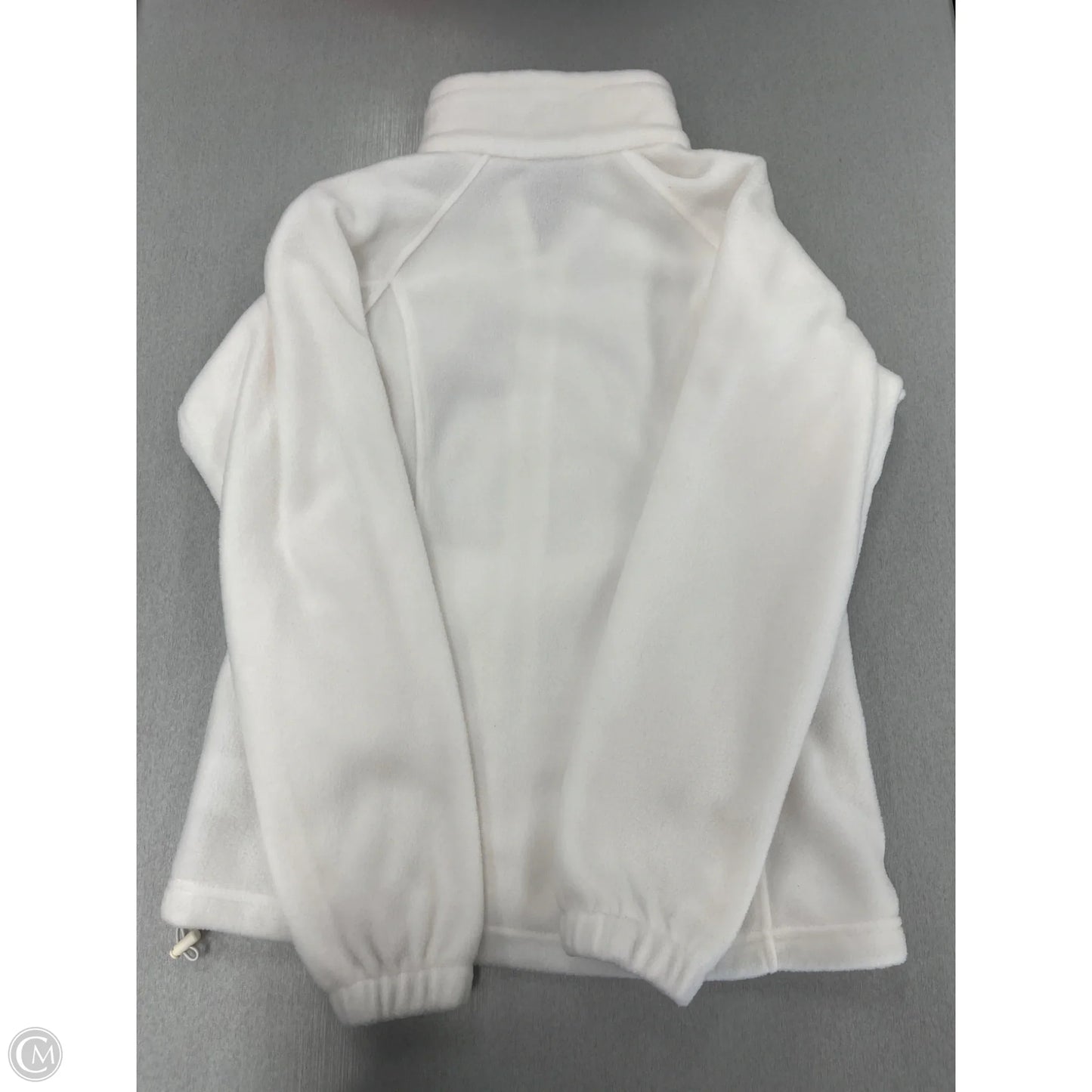 Jacket Fleece By Columbia In White, Size: S