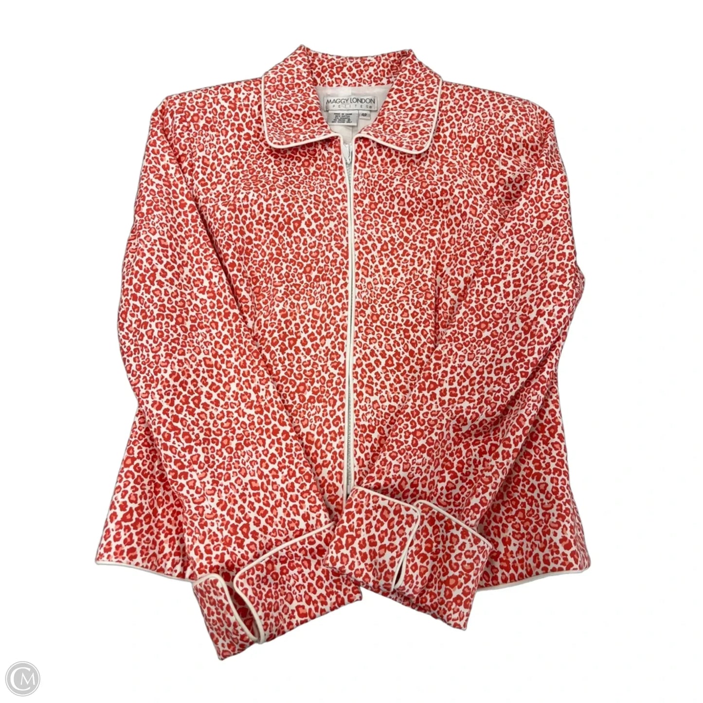 Jacket Other By Maggy London In Animal Print, Size: 4p