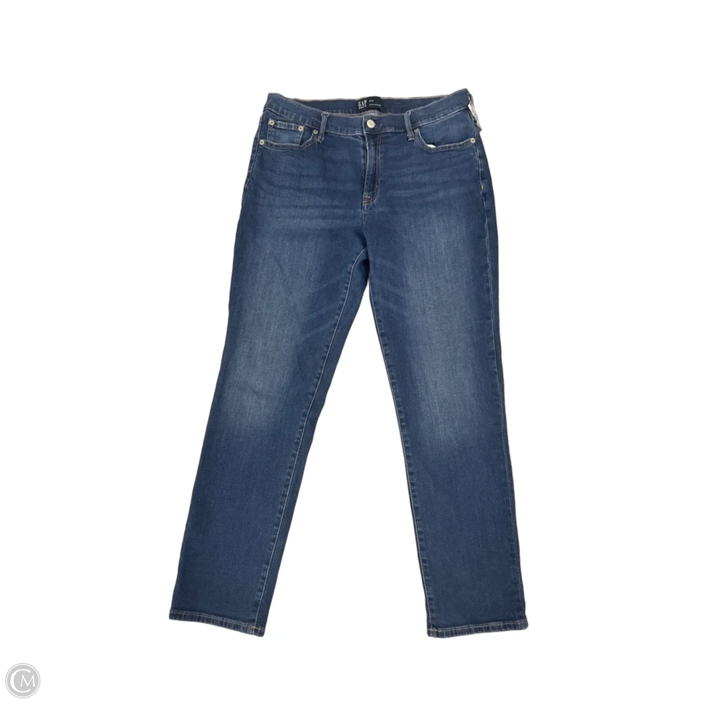 Jeans Straight By Gap In Blue, Size: 10