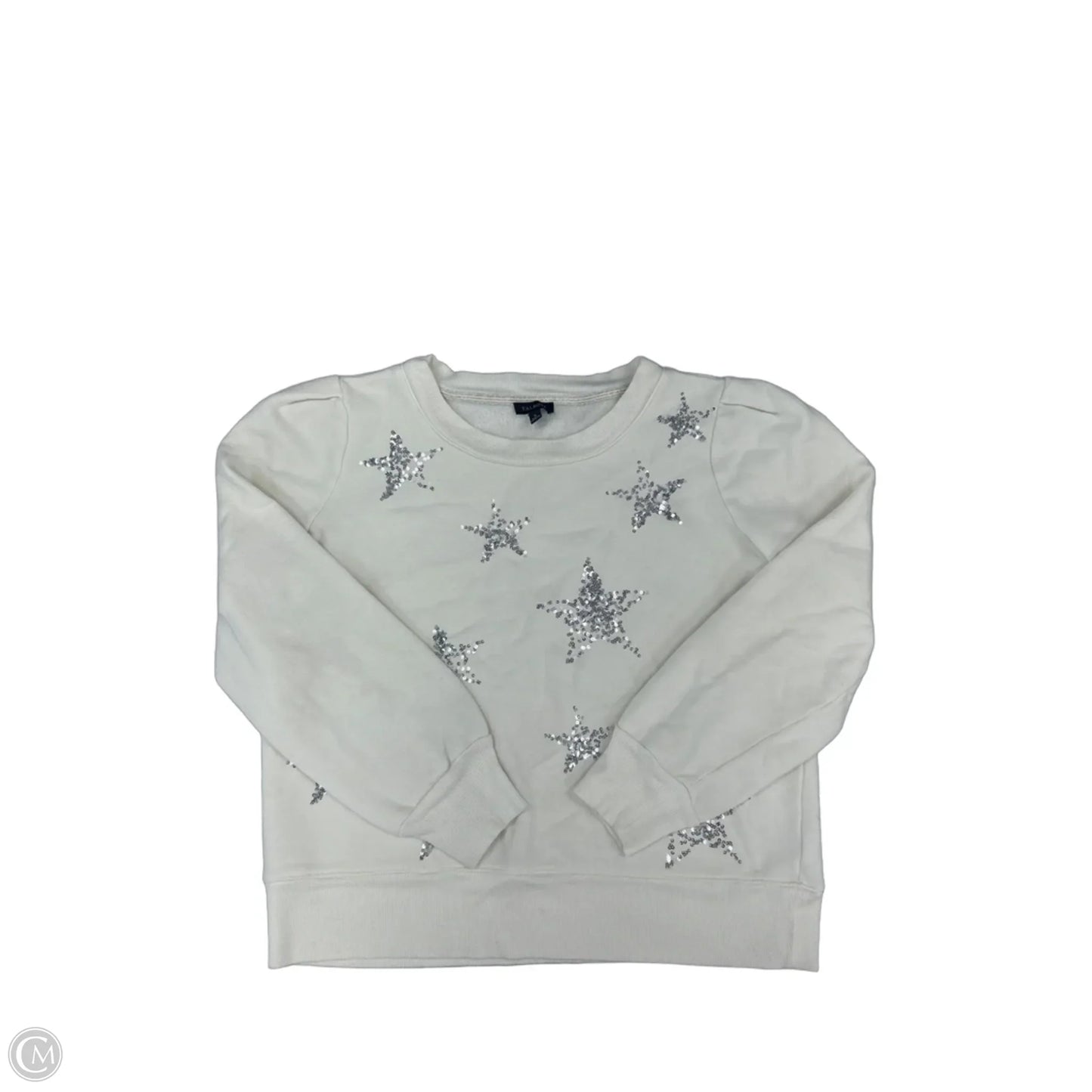 Top Long Sleeve By Talbots In White, Size: S