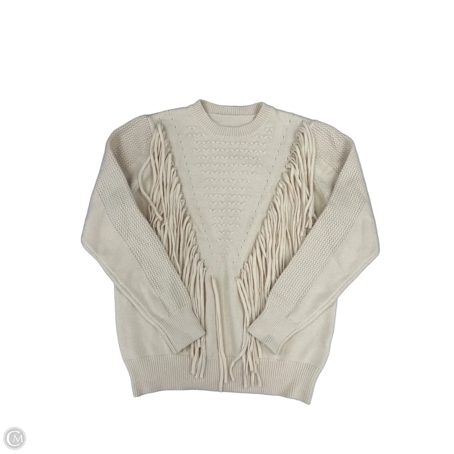 Sweater By Cme In Cream, Size: S