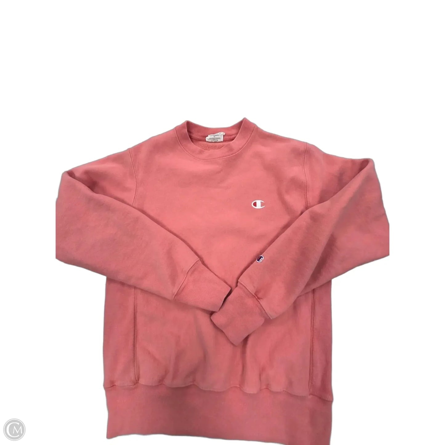 Sweatshirt Crewneck By Champion In Peach, Size: S