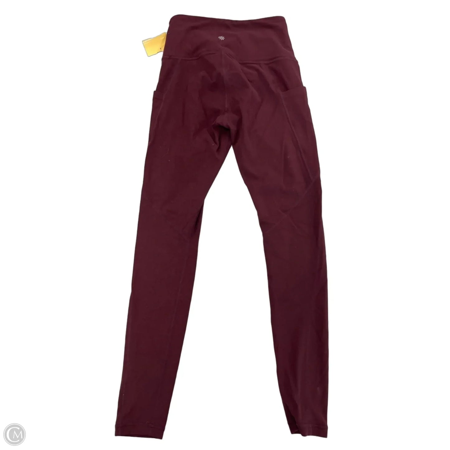 Athletic Leggings By Athleta In Red, Size: Xs