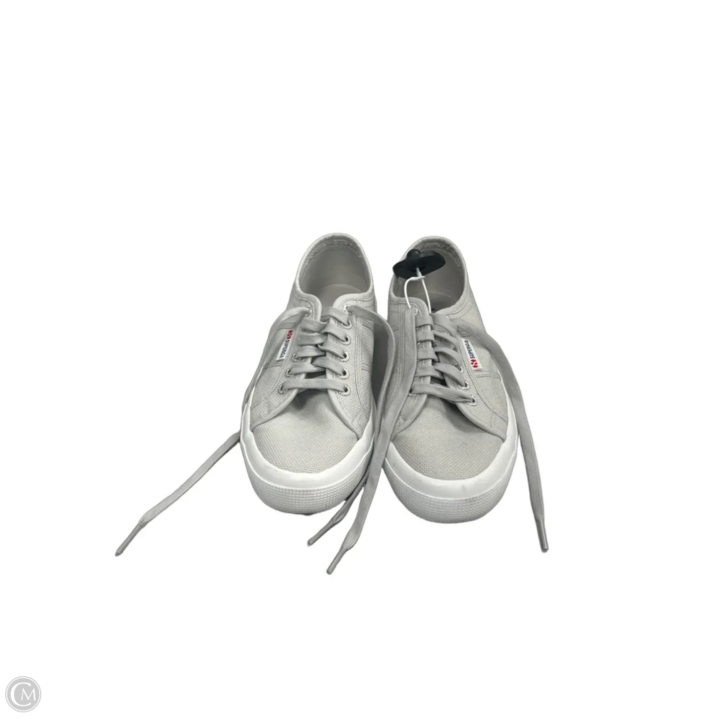Shoes Athletic By Superga In Grey, Size: 9