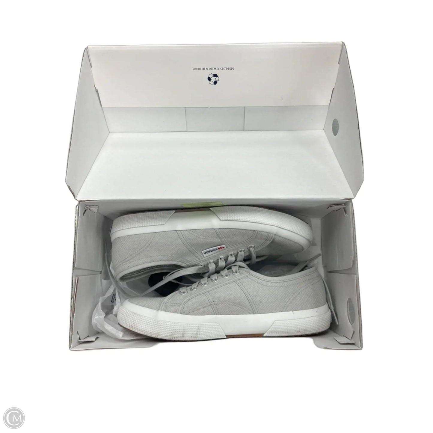 Shoes Athletic By Superga In Grey, Size: 9