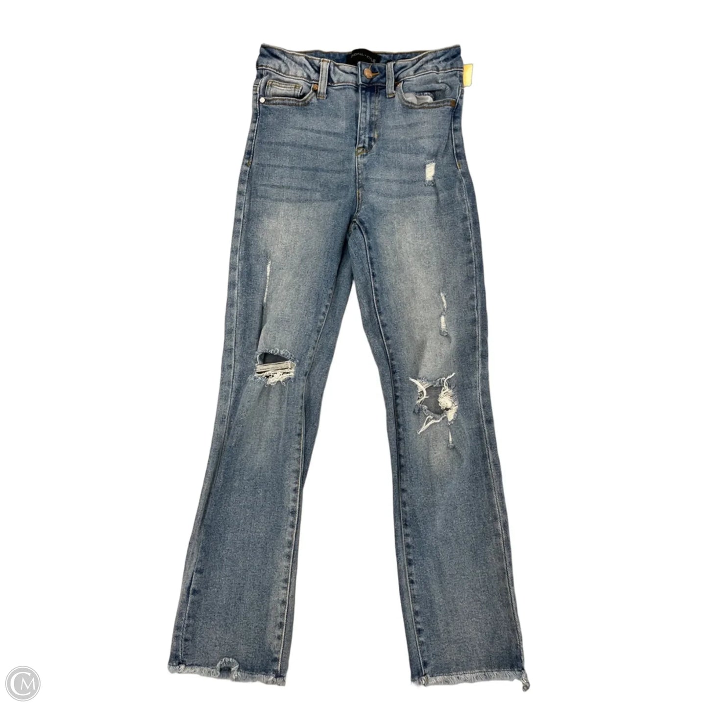 Jeans Straight By Cmc In Blue Denim, Size: 0