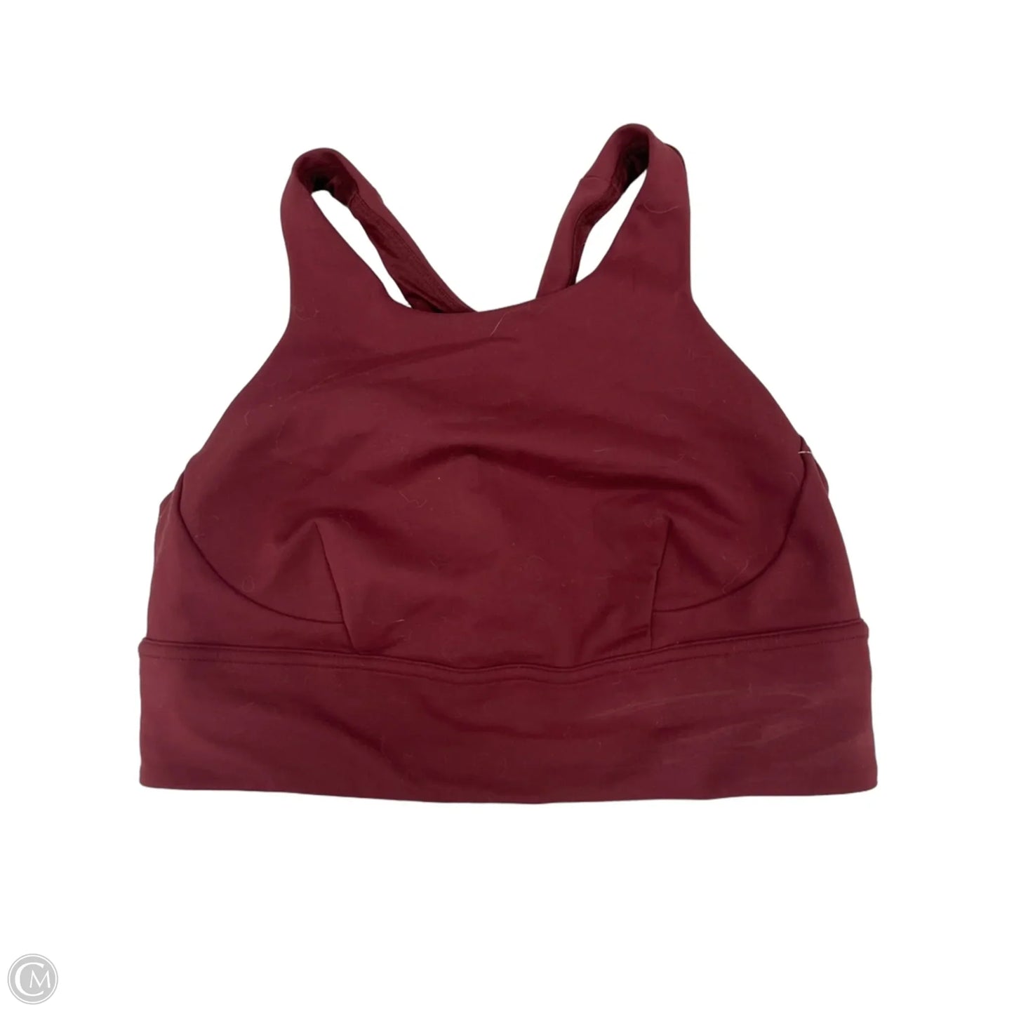 Athletic Bra By Lululemon In Red, Size: 10