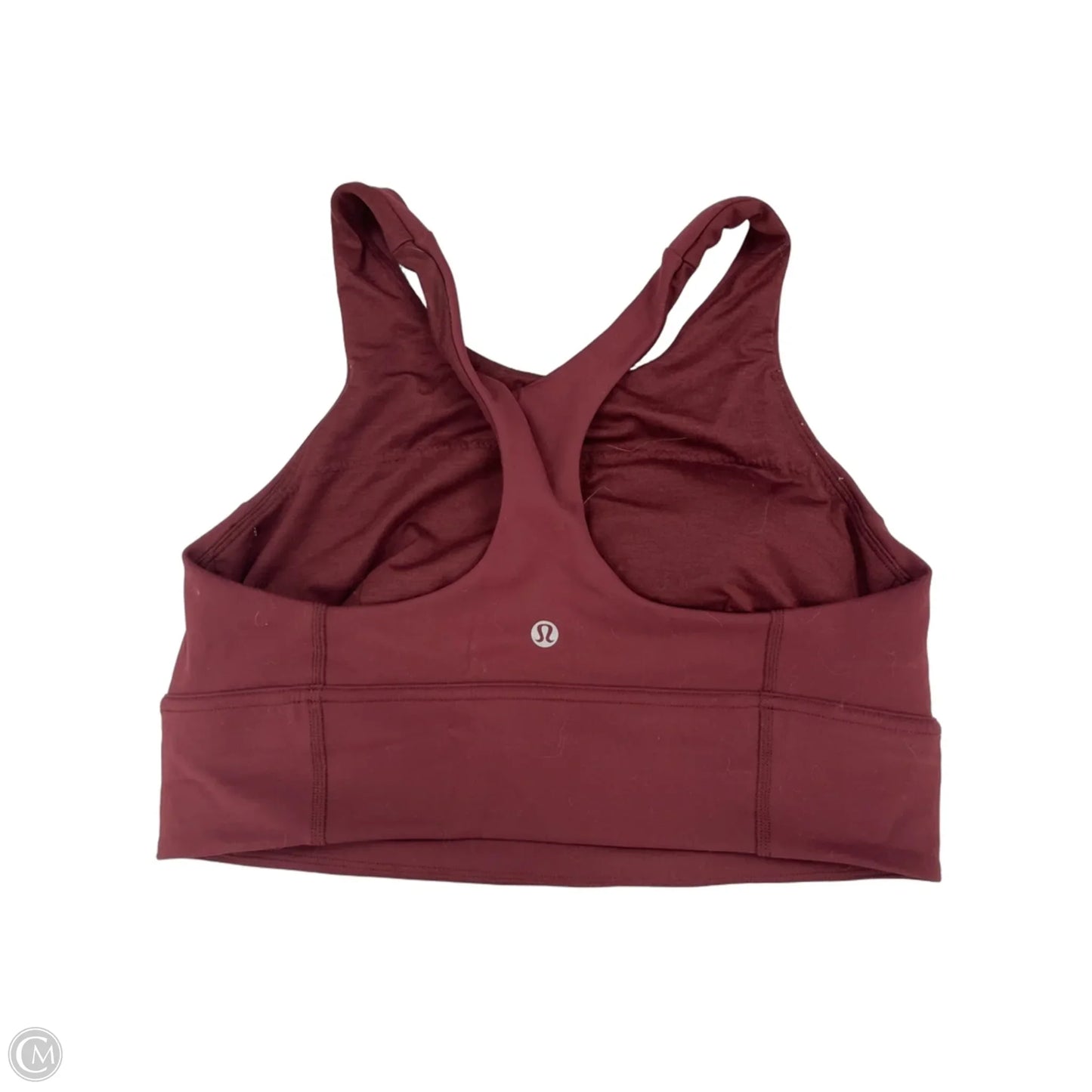 Athletic Bra By Lululemon In Red, Size: 10