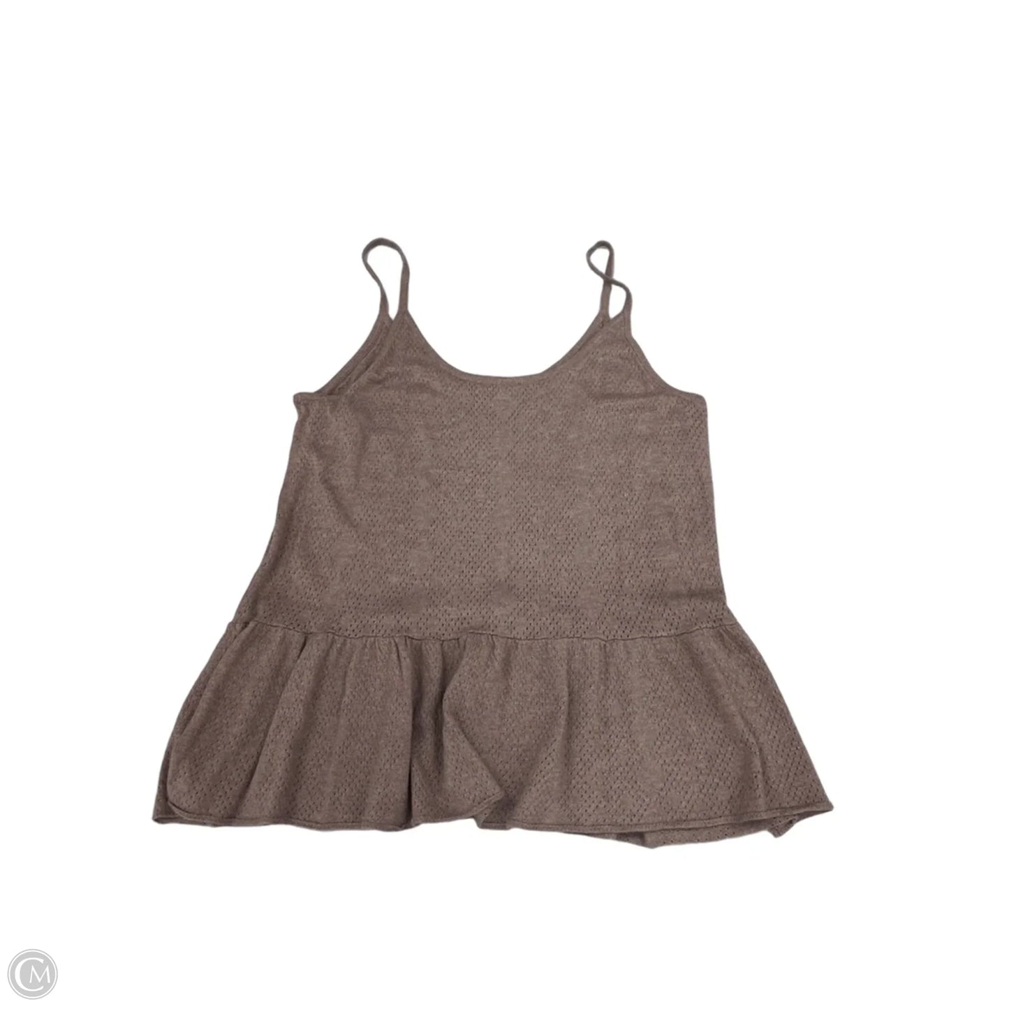 Tank Top By Cme In Brown, Size: L