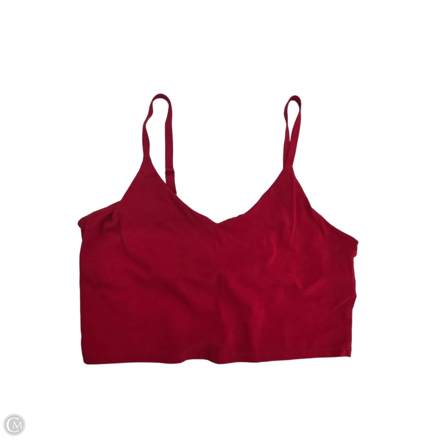 Athletic Bra By Athleta In Red, Size: L