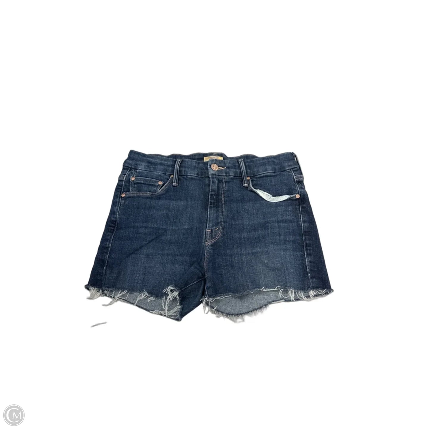 Shorts By Mother In Blue Denim, Size: 8