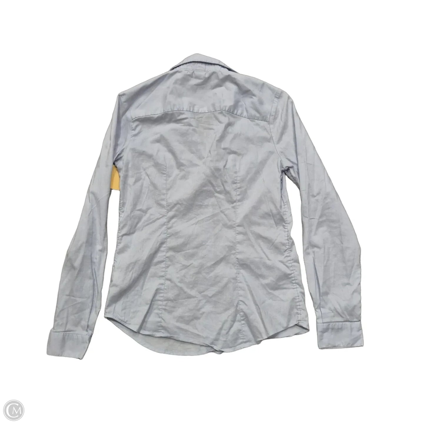 Top Long Sleeve By H&m In Blue, Size: M