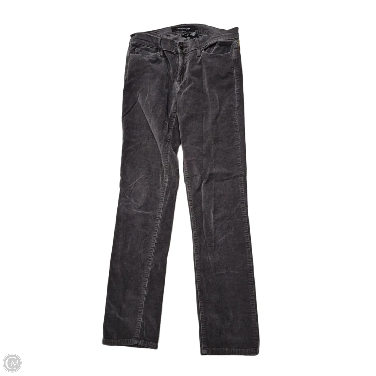 Pants Corduroy By Calvin Klein In Grey, Size: 4