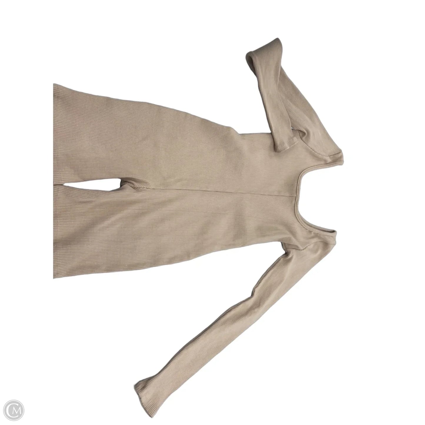Romper By Fashion Nova In Tan, Size: M