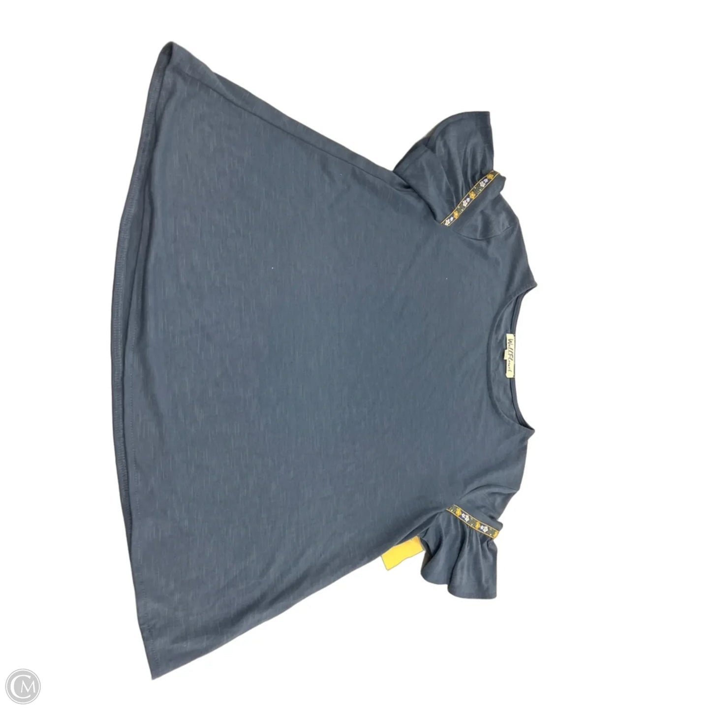 Top Short Sleeve By Wallflower In Blue, Size: M