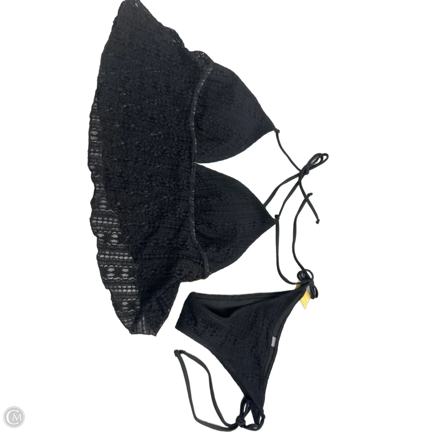 Swimsuit 2pc By Cme In Black, Size: Xl