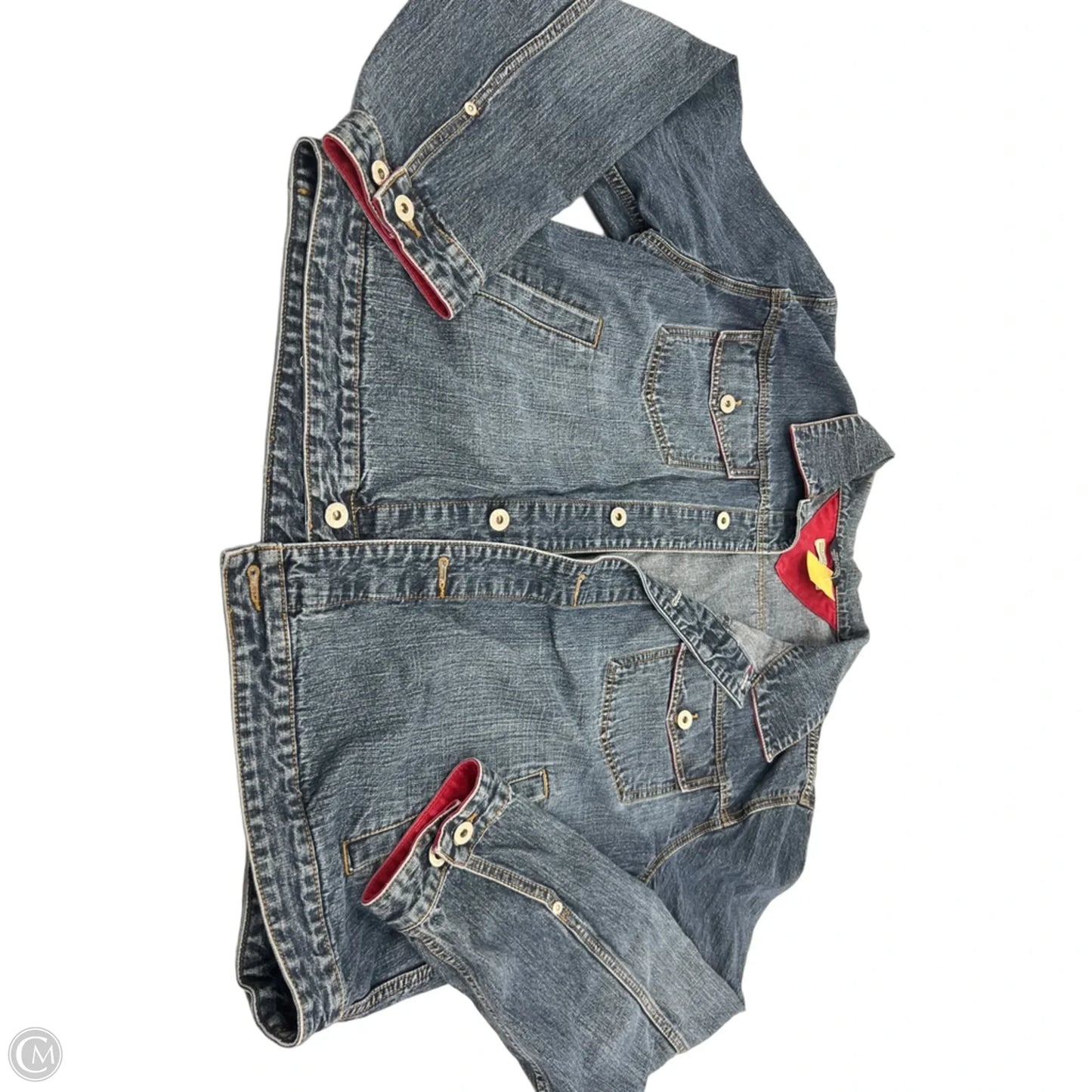 Jacket Denim By Tommy Hilfiger In Blue, Size: Xl