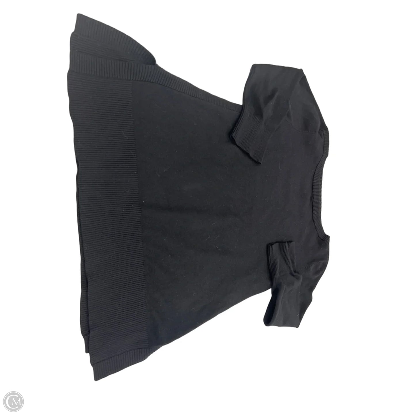 Top Long Sleeve By Cable And Gauge In Black, Size: M