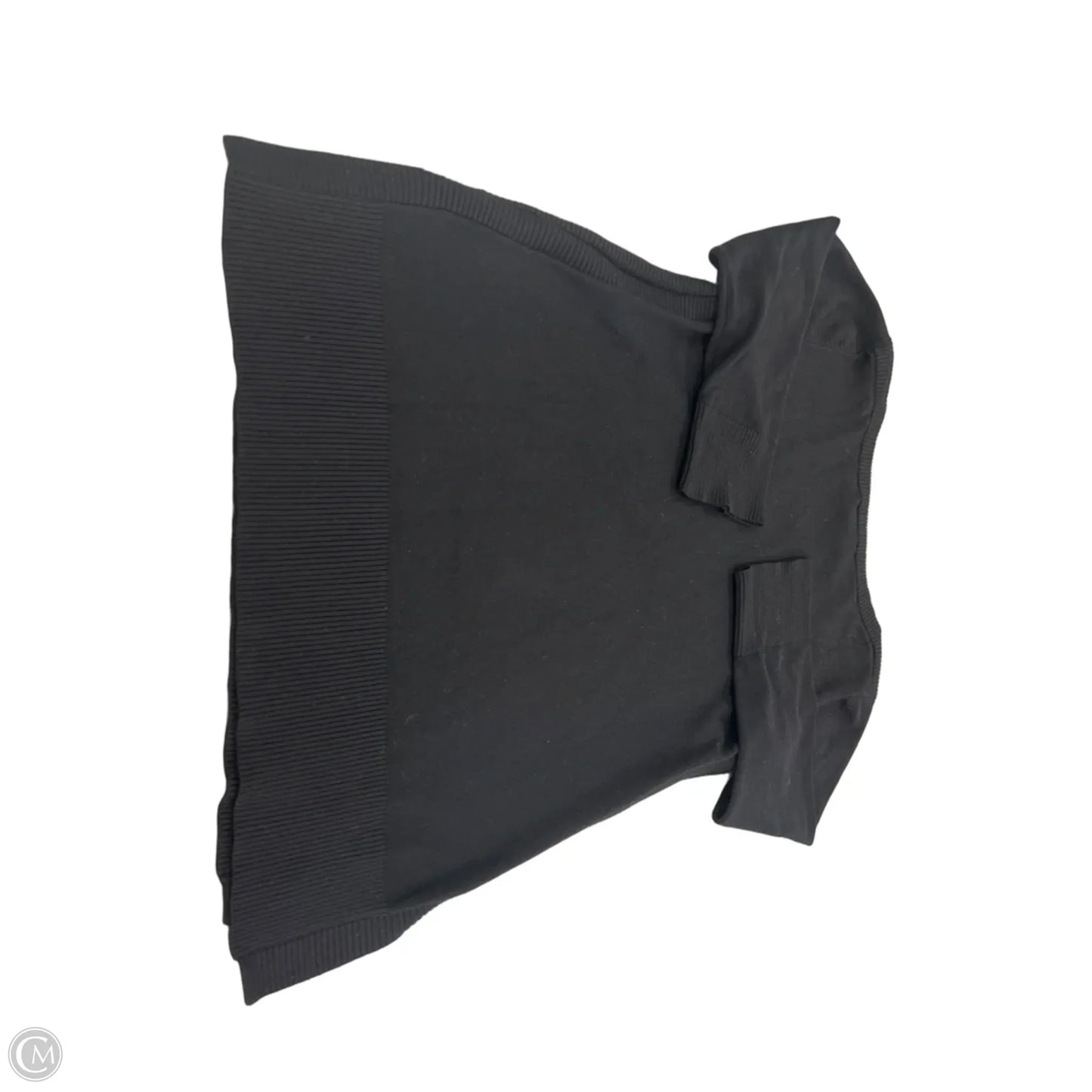 Top Long Sleeve By Cable And Gauge In Black, Size: M