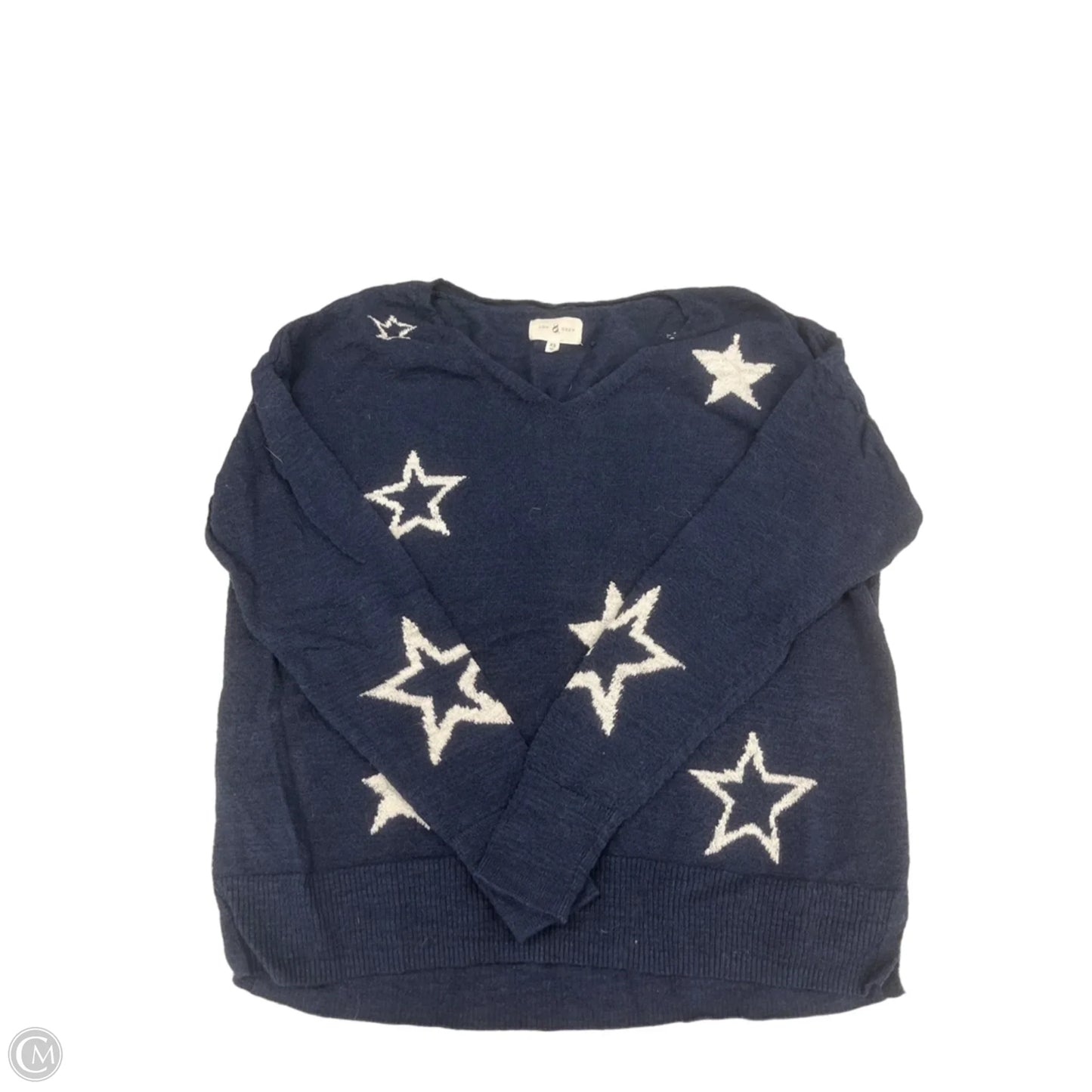 Top Long Sleeve By Lou And Grey In Blue, Size: Xs