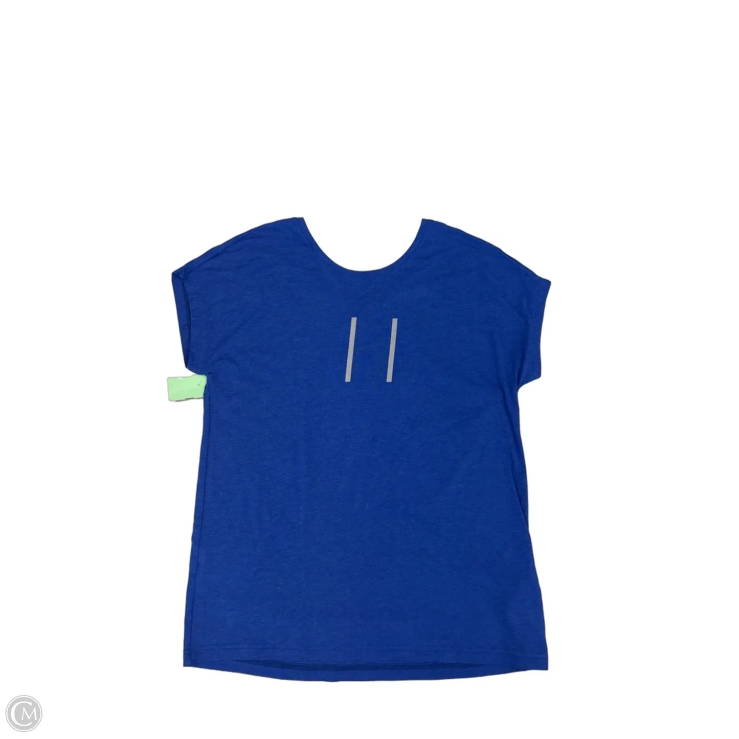 Athletic Top Short Sleeve By On Cloud In Blue, Size: S