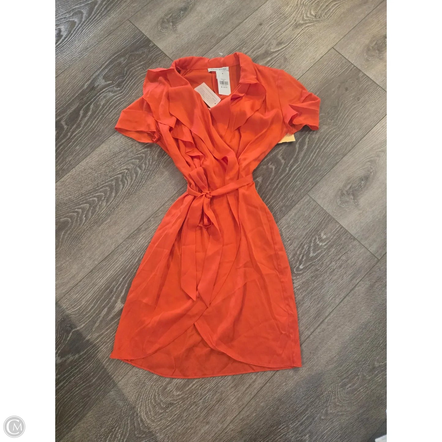 Dress Casual Short By Banana Republic In Red, Size: 0p