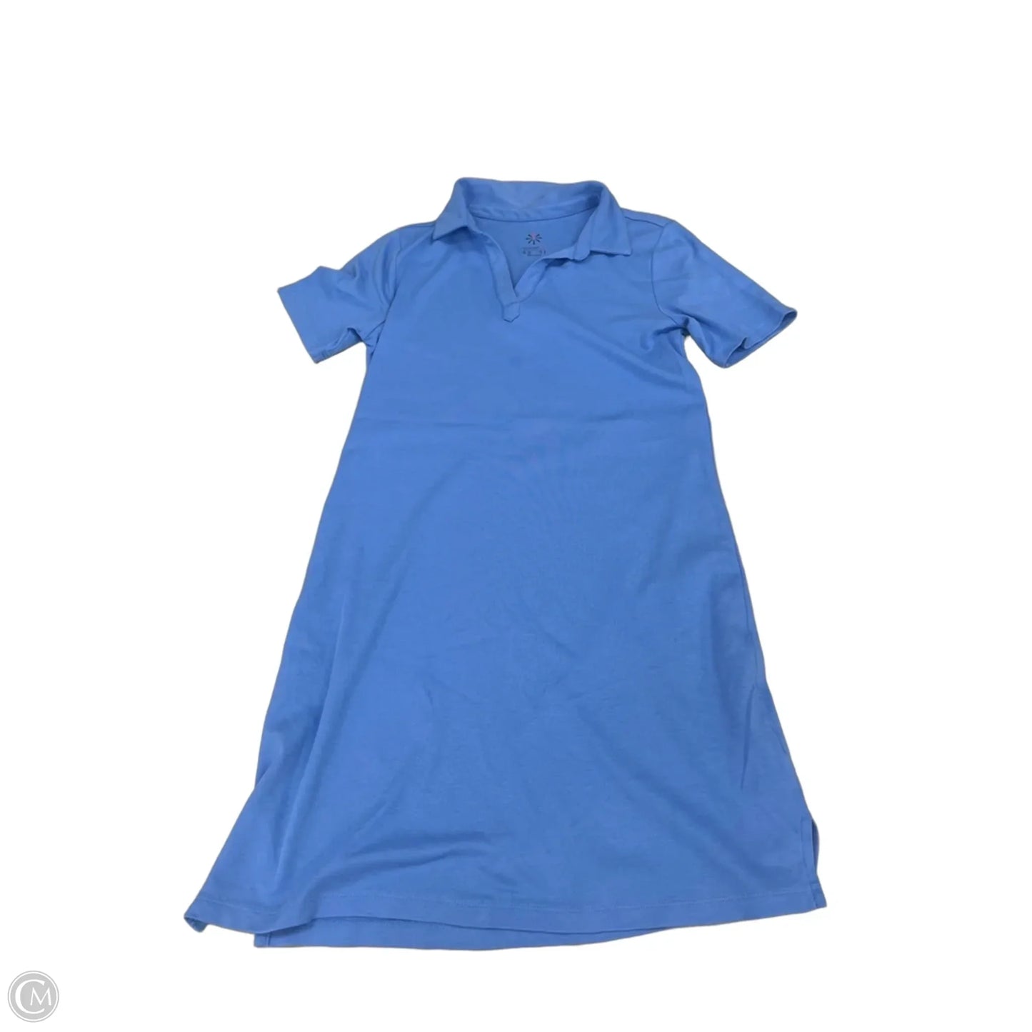 Dress Casual Short By Isaac Mizrahi Live Qvc In Blue, Size: Xs