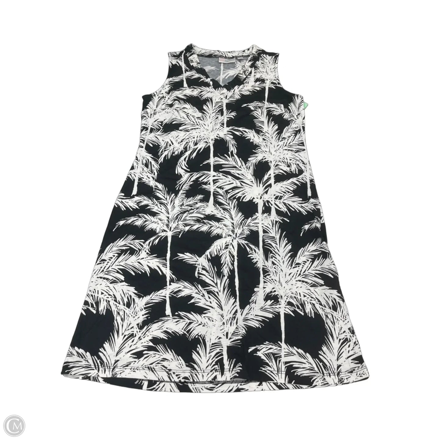 Dress Casual Midi By Belle By Kim Gravel In Black & White, Size: Xs
