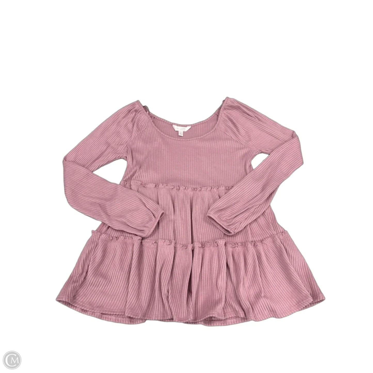 Top Long Sleeve By Lc Lauren Conrad In Pink, Size: S