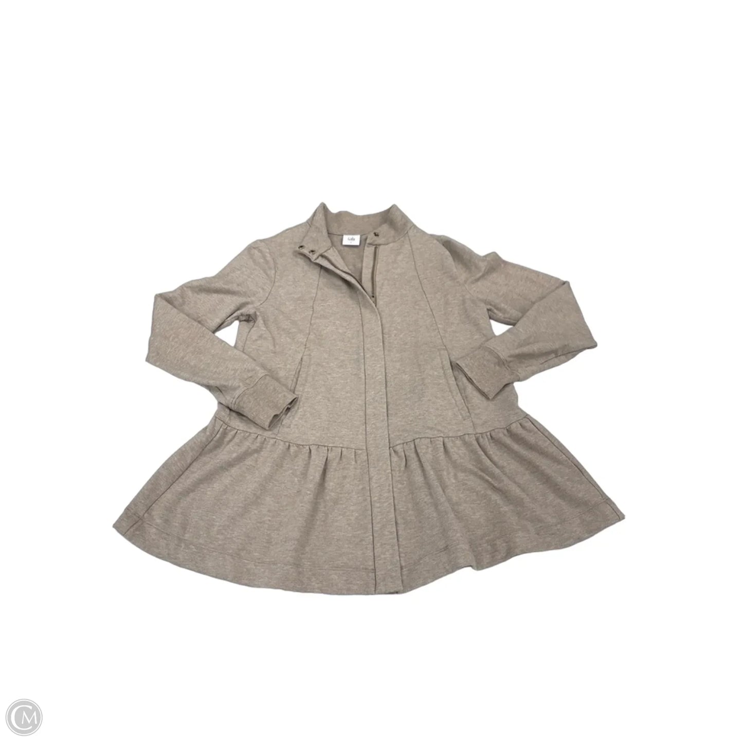 Top Long Sleeve By Cabi In Brown, Size: S