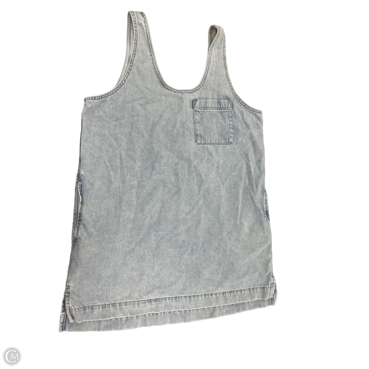 Dress Casual Short By Universal Thread In Blue Denim, Size: L