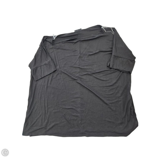 Top Short Sleeve By Heimish Usa In Black, Size: L