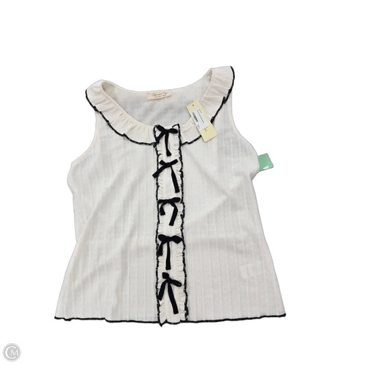 Tank Top By Doe & Rae In Cream, Size: S
