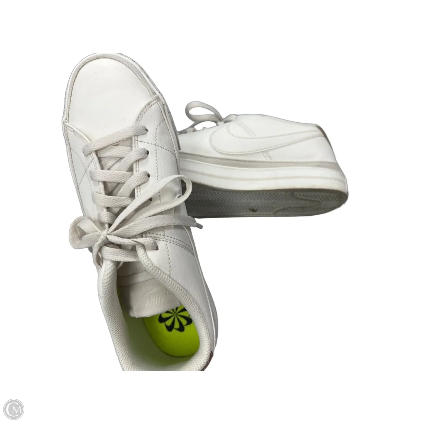 Shoes Flats By Nike In Cream, Size: 8.5