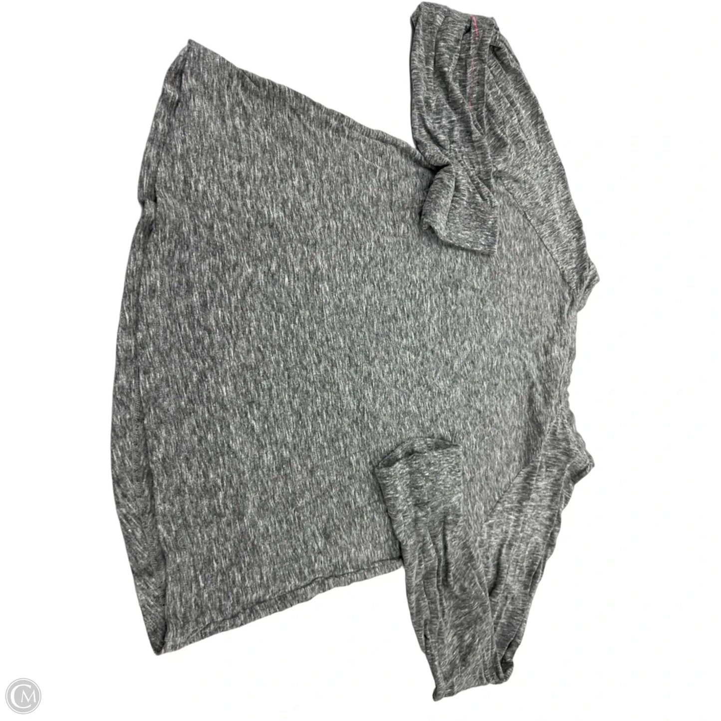 Top Long Sleeve By Evereve In Grey, Size: M