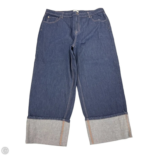 Jeans Designer By Kate Spade In Blue Denim, Size: 18