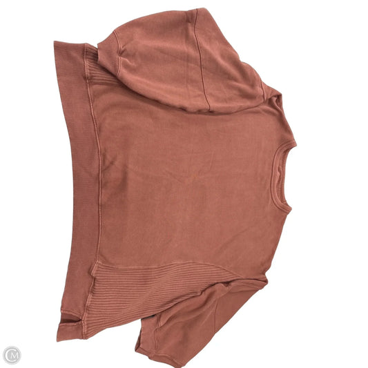 Top Long Sleeve By Aerie In Brown, Size: Xxl