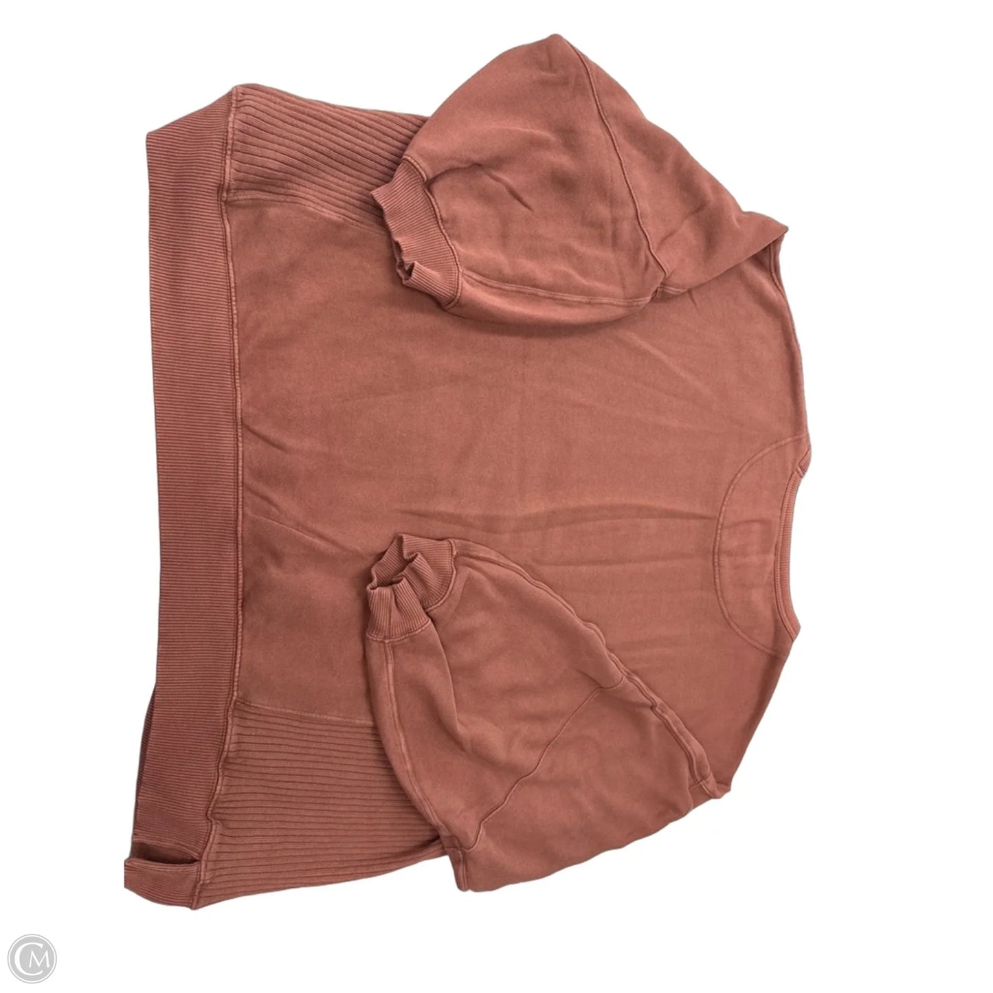 Top Long Sleeve By Aerie In Brown, Size: Xxl