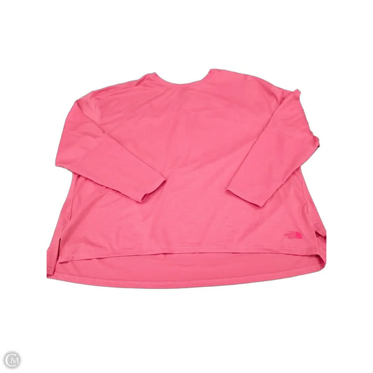 Top Long Sleeve By The North Face In Pink, Size: 3x