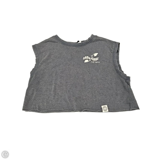 Top Sleeveless By Divided In Grey, Size: S
