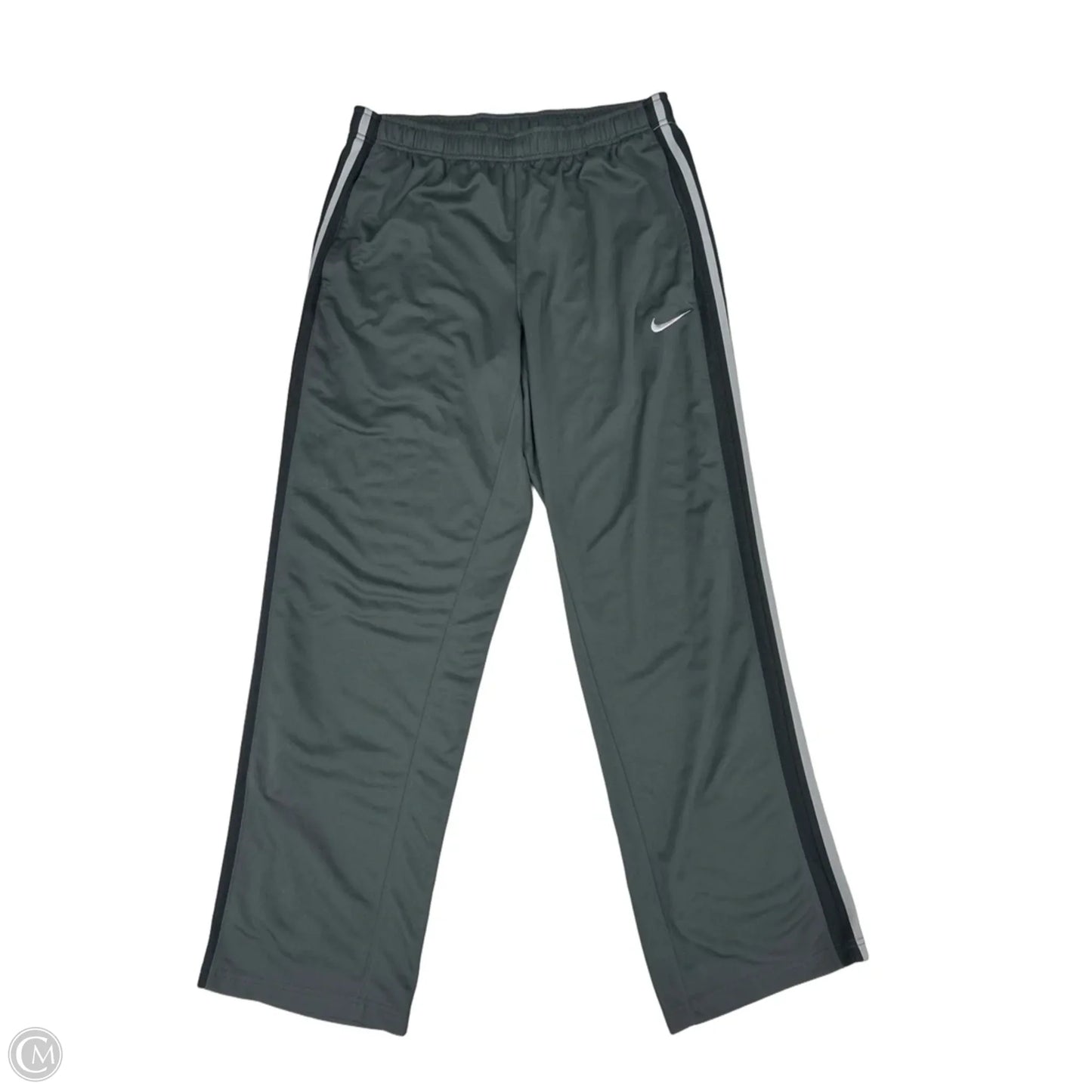 Athletic Pants By Nike In Grey, Size: L