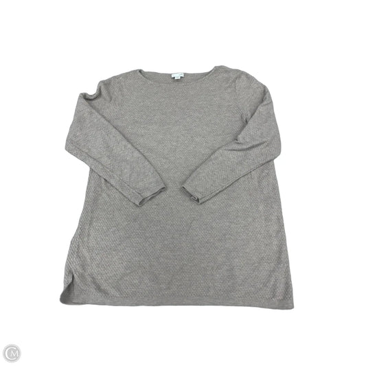 Top Long Sleeve By J. Jill In Beige, Size: Mp