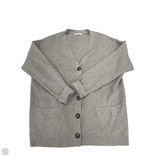 Cardigan By Staccato In Tan, Size: L