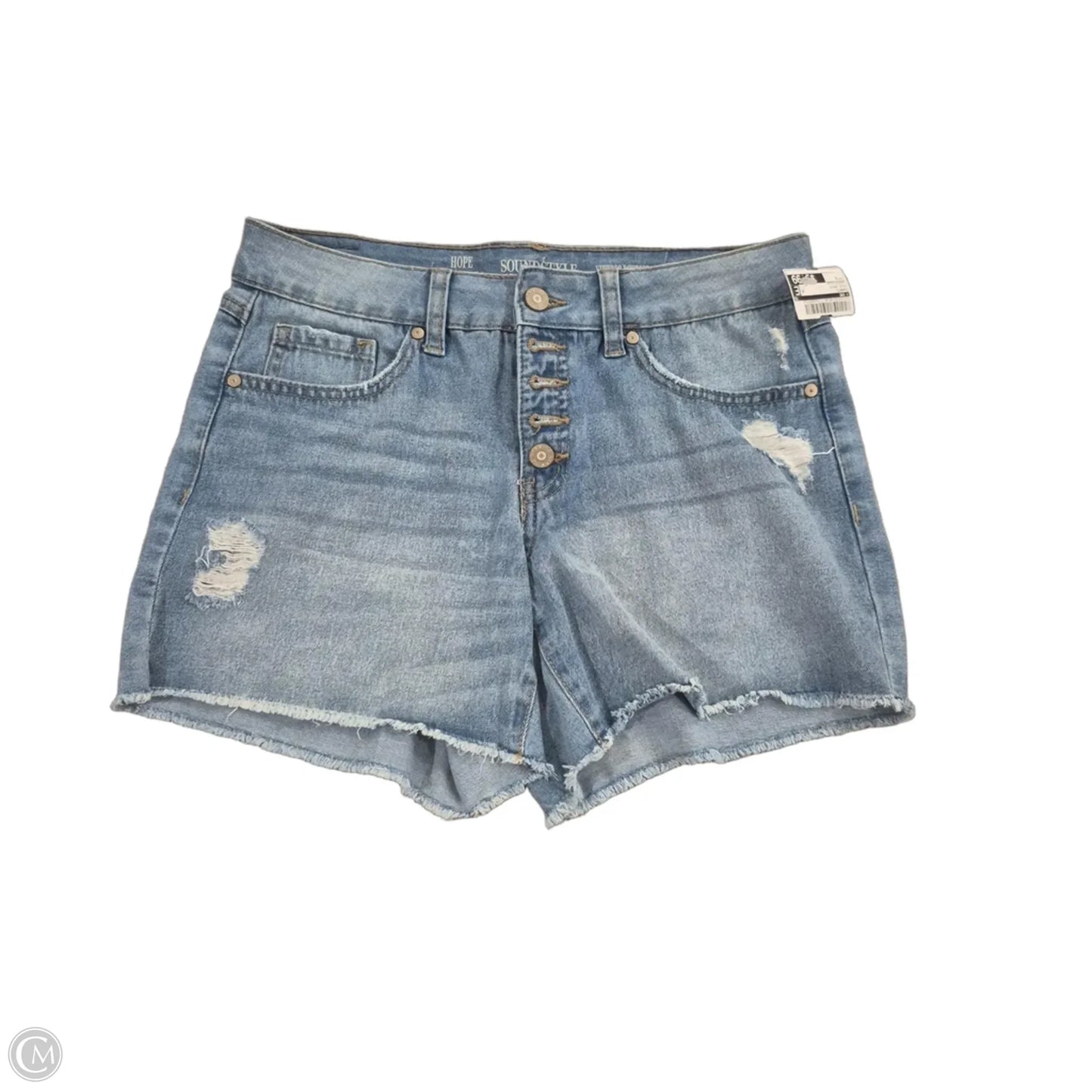 Shorts By Cme In Blue Denim, Size: 6