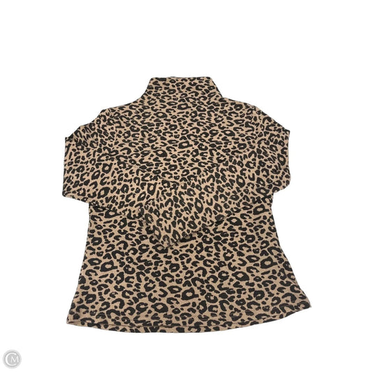 Top Long Sleeve By Umgee In Animal Print, Size: L
