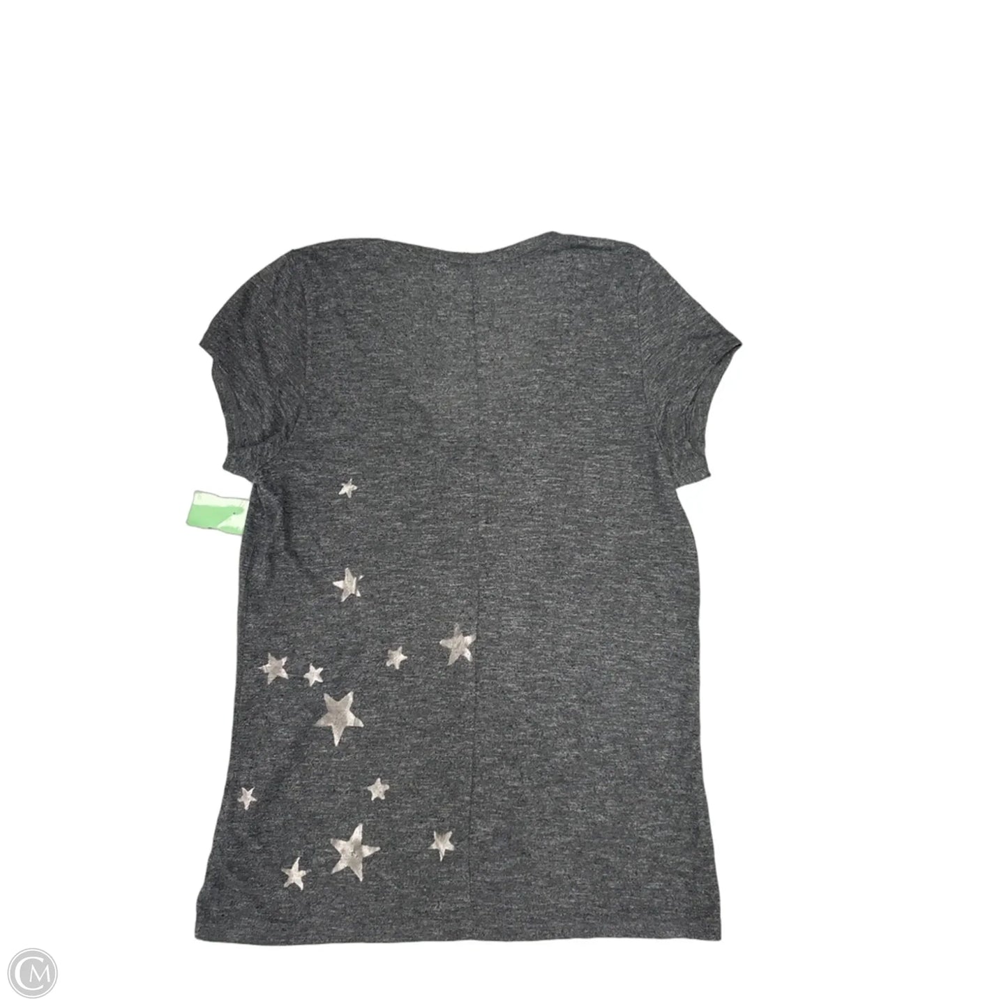 Top Short Sleeve By Michael Stars In Grey, Size: L