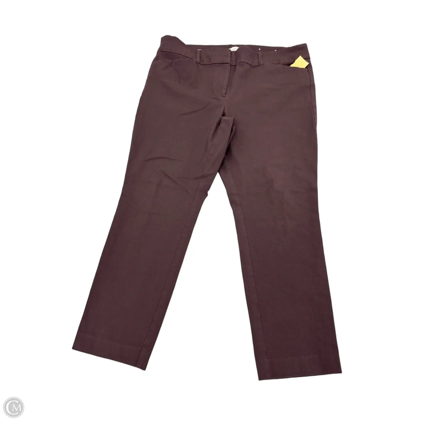 Pants Chinos & Khakis By Loft In Brown, Size: 14