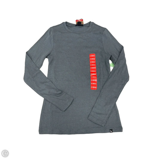 Top Long Sleeve By Eddie Bauer In Grey, Size: Xs