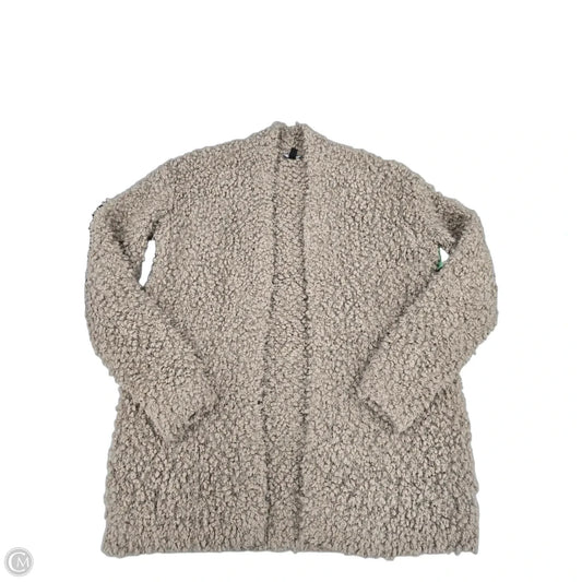 Cardigan By Express In Brown, Size: Xs