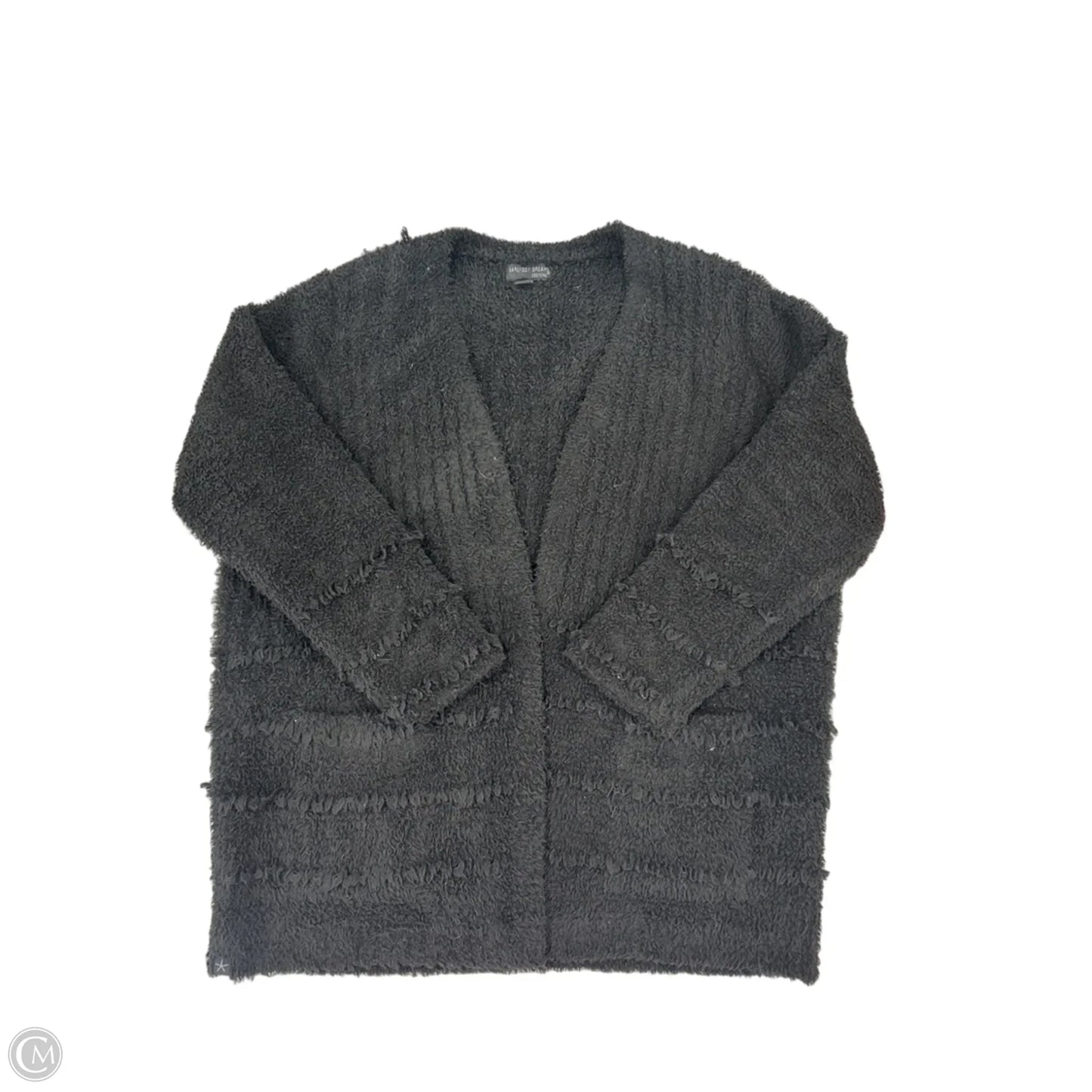 Sweater Cardigan By Barefoot Dreams In Black, Size: L